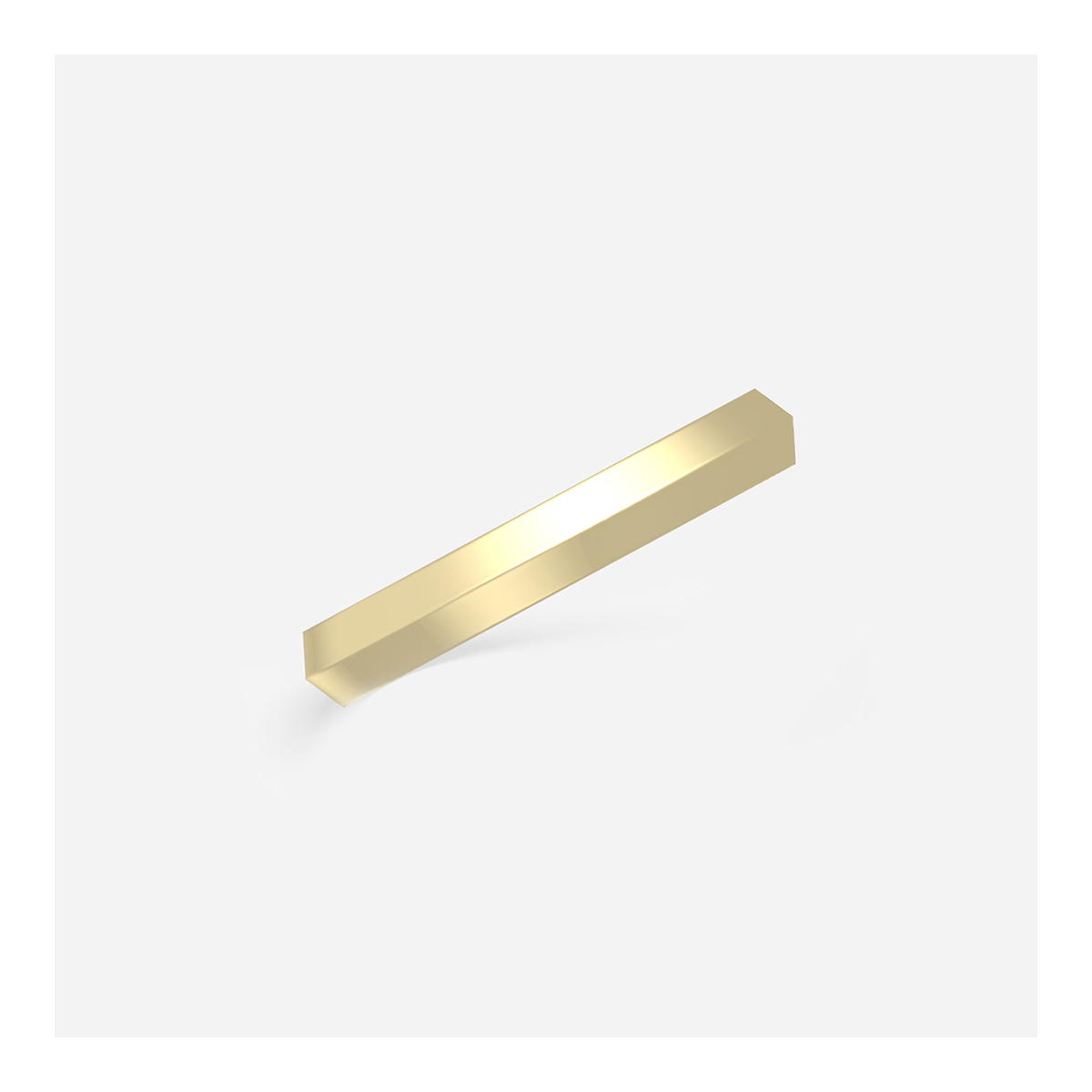 Additional Image 1 for  3mm Knife Edge Wedding Band